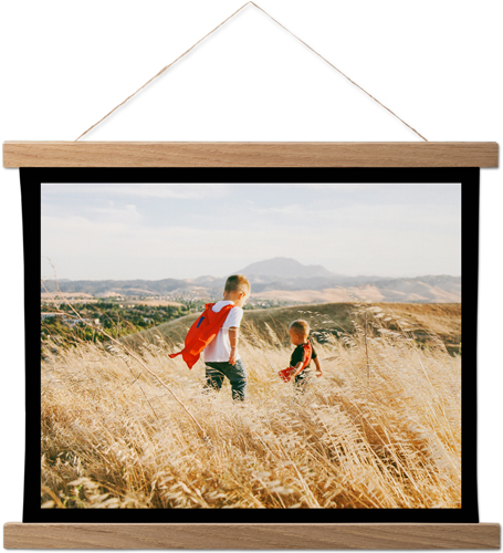 Simple Border Gallery Hanging Canvas Print, Natural, 11x14, Multicolor, multi