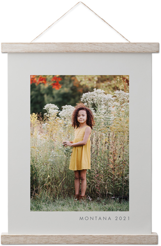 Border Gallery Of One Portrait Hanging Canvas Print, Rustic, 11x14, Multicolor