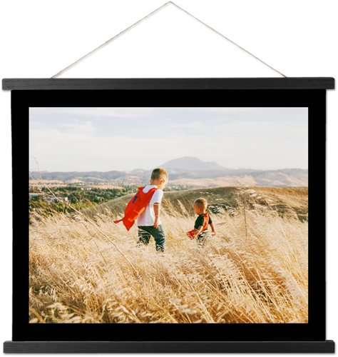 Simple Border Gallery Hanging Canvas Print, Black, 16x20, Multicolor