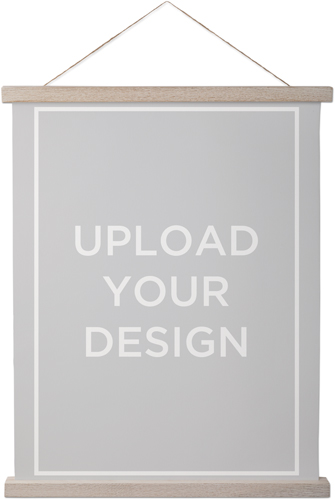 Upload Your Own Design Hanging Canvas Print, Rustic, 16x20, Multicolor