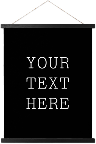 Kids Make It Yours Hanging Canvas Print, Black, 16x20, Multicolor