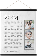 Hanging Canvas Calendars