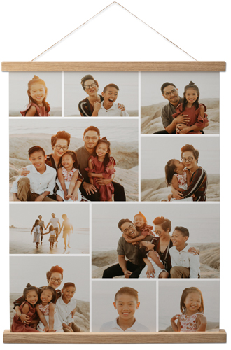 Gallery of Ten Hanging Canvas Print, Natural, 16x20, Multicolor, multi