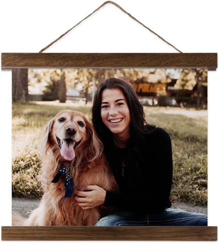 Photo Gallery of One Hanging Canvas Print, Walnut, 8x10, Multicolor
