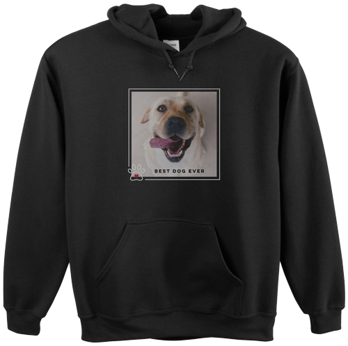 Best in Show Best Dog Ever Custom Hoodie, Single Sided, Adult (M), Black, Blue, navy
