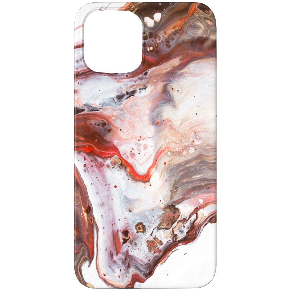 Acrylic Flow Phone Case, Silicone Liner Case, Matte, iPhone 11 Pro Max, Brown, Pebble