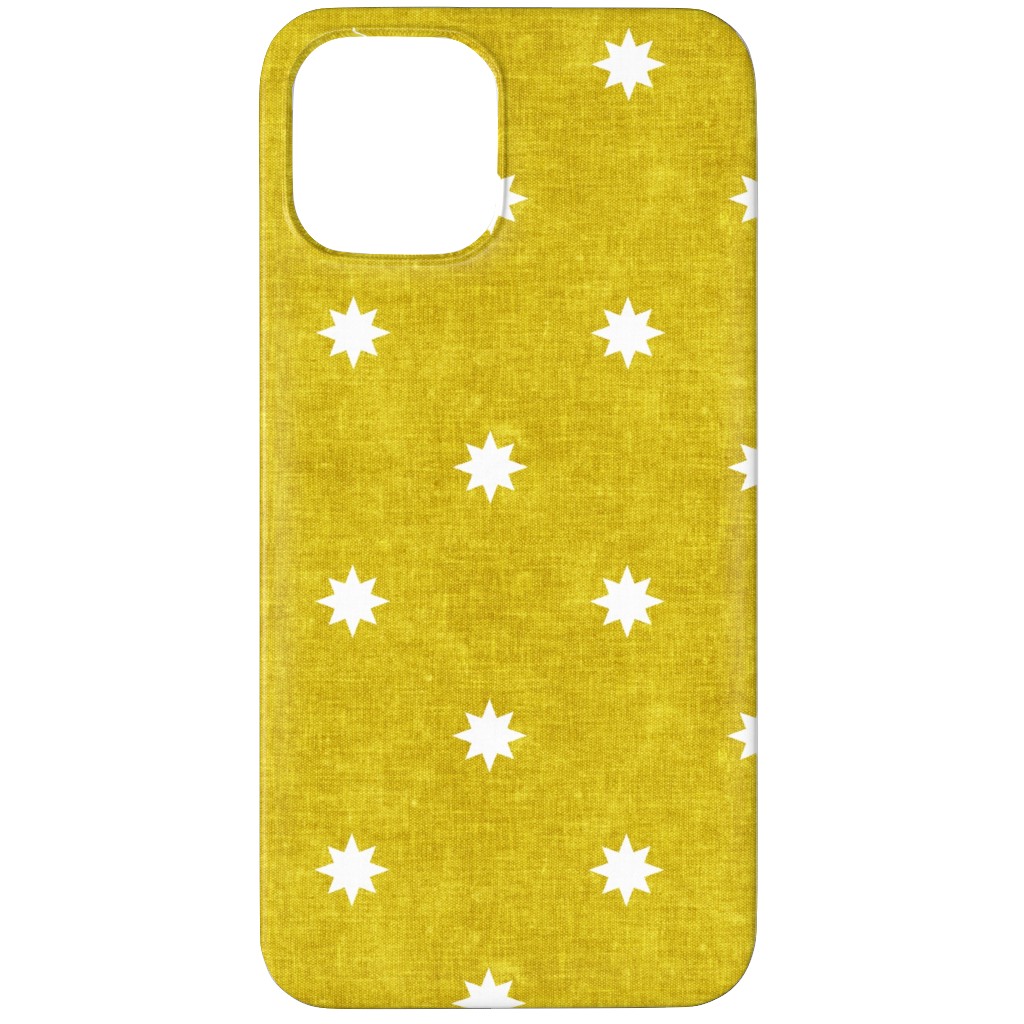 Vintage Stars Phone Case, Slim Case, Matte, iPhone 11 Pro Max, Yellow, Chartreuse