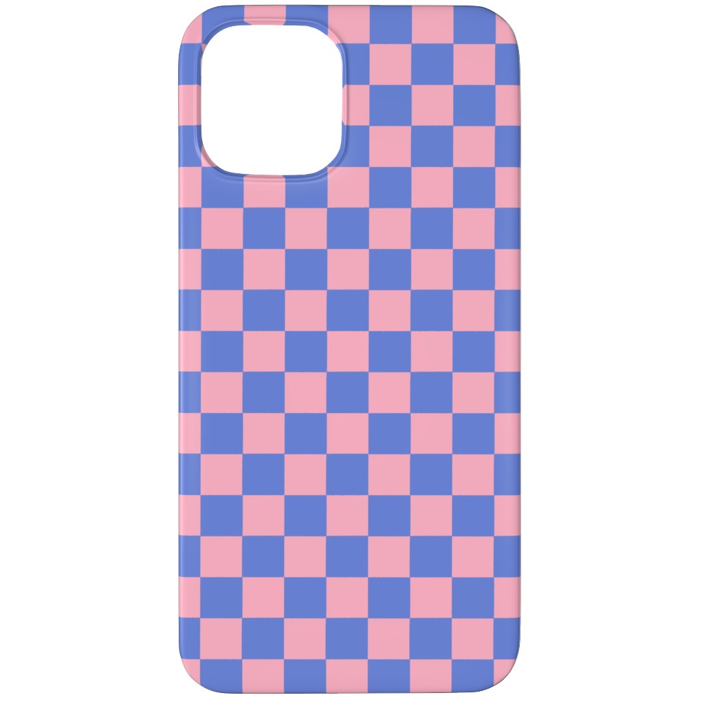 Fun Checkers - Pink and Purple Phone Case, Slim Case, Matte, iPhone 11 Pro Max, Pink
