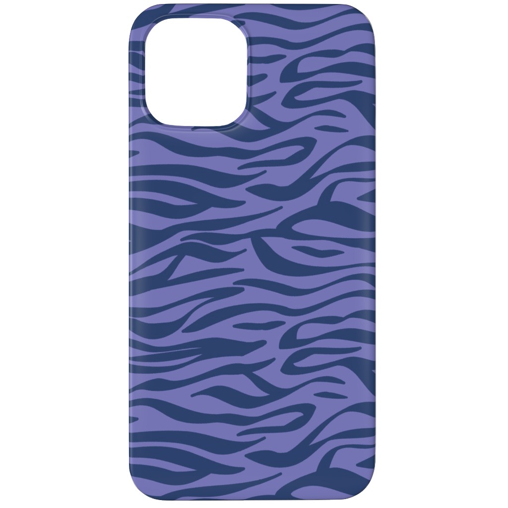 Zebra Animal Print - Purple Phone Case, Slim Case, Matte, iPhone 11 Pro Max, Purple