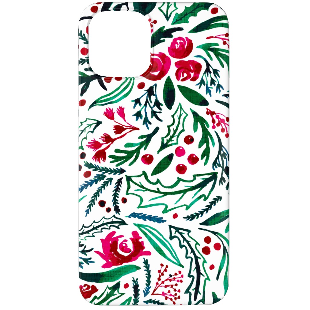 Noel Collection - Loose Floral Phone Case, Slim Case, Matte, iPhone 11 Pro Max, Multicolor