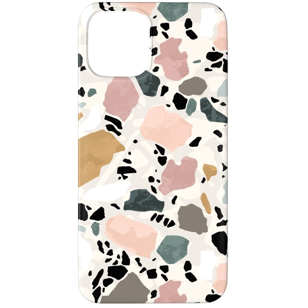 Terazzo Inspired - Multi Phone Case, Silicone Liner Case, Matte, iPhone 11 Pro, Multicolor