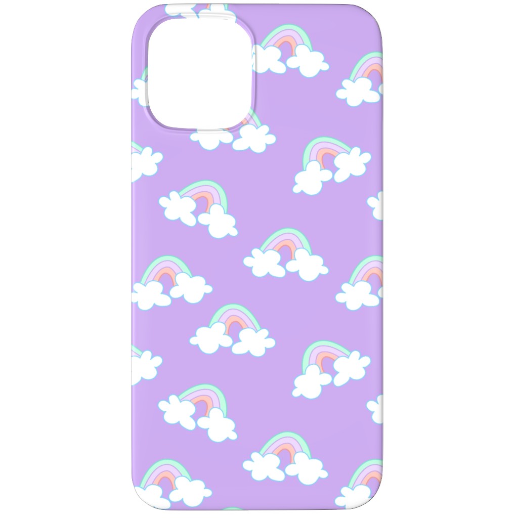 Nicola Unicorn Rainbows Phone Case, Slim Case, Matte, iPhone 11 Pro, Purple