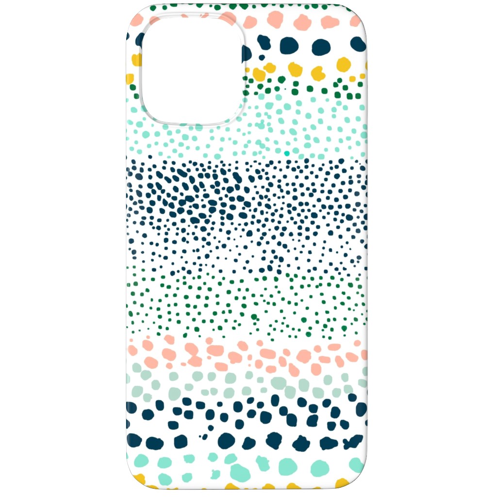 Little Textured Dots - Multi Phone Case, Slim Case, Matte, iPhone 11 Pro, Multicolor