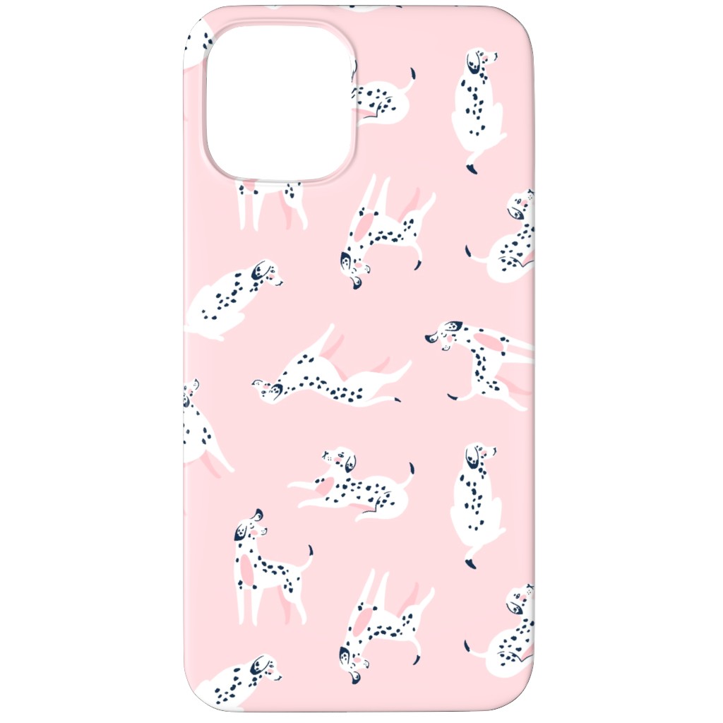 Funny Dalmatian - Pink Phone Case, Slim Case, Matte, iPhone 11 Pro, Pink