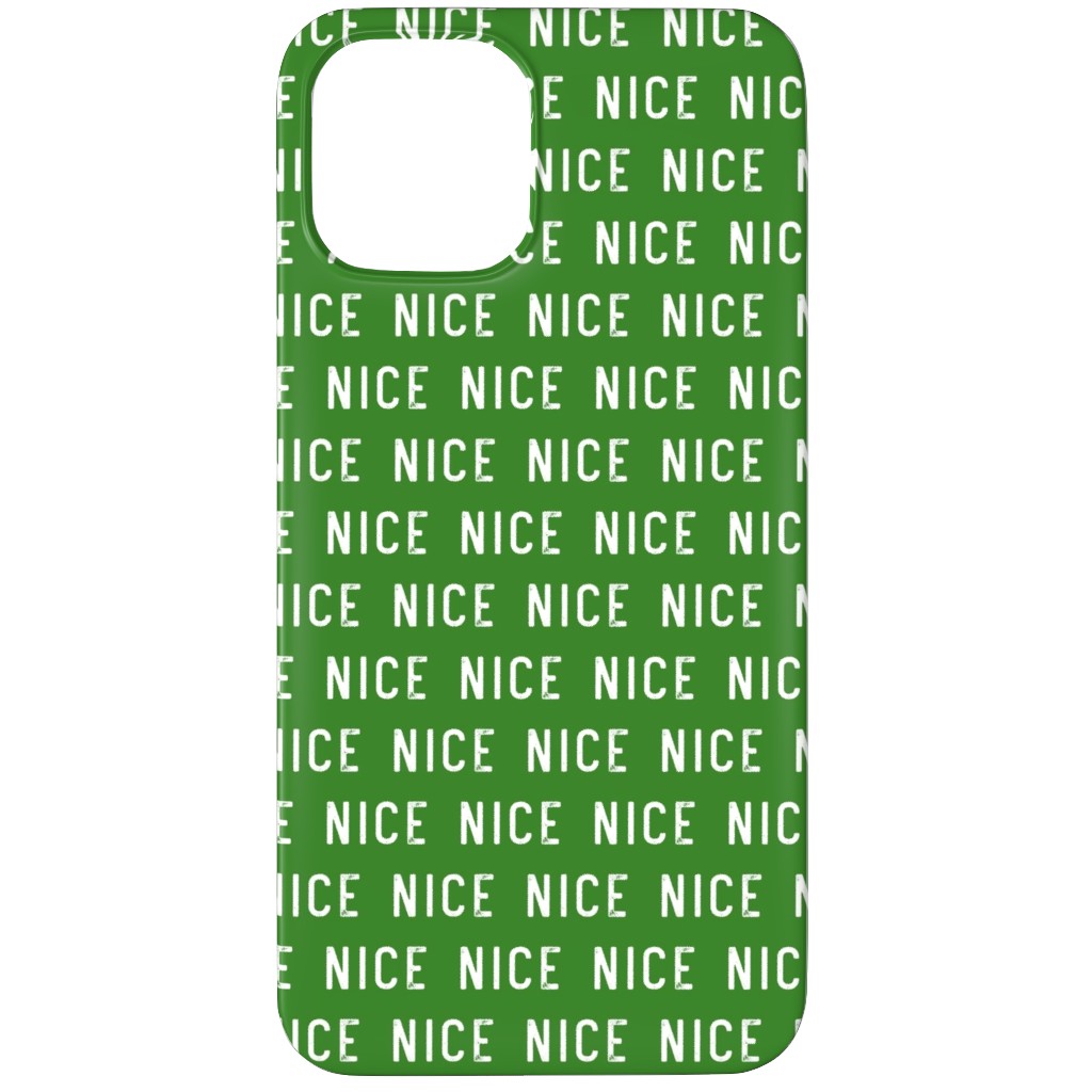 Nice - Green Phone Case, Slim Case, Matte, iPhone 11 Pro, Green, Classic Green