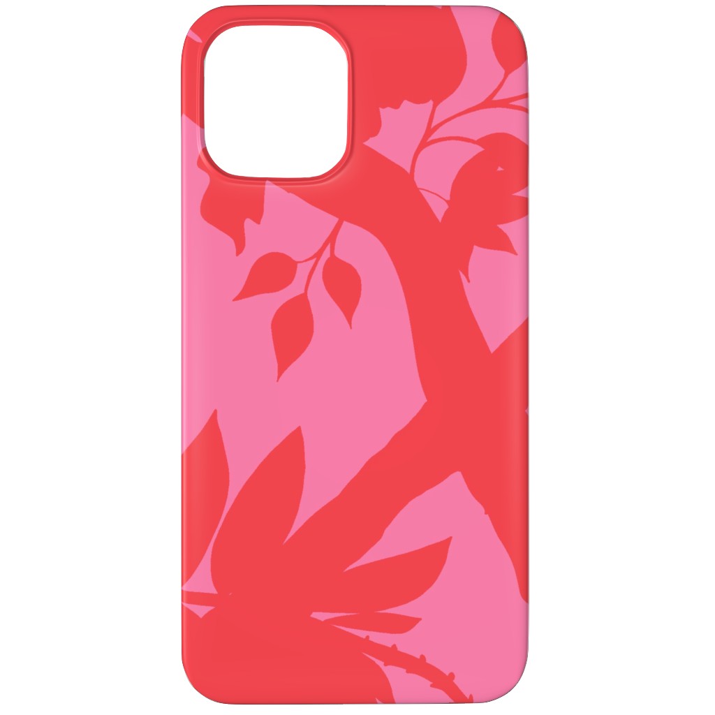 Peony Brand Mural - Pink Phone Case, Slim Case, Matte, iPhone 11 Pro, Pink