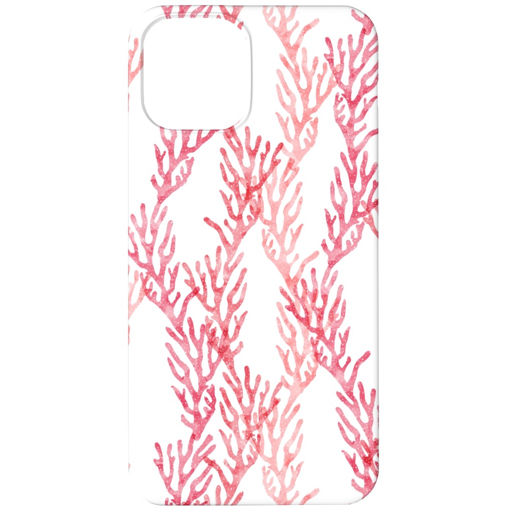 Coral - Pink Phone Case, Silicone Liner Case, Matte, iPhone 11, Pink, Bright Pink