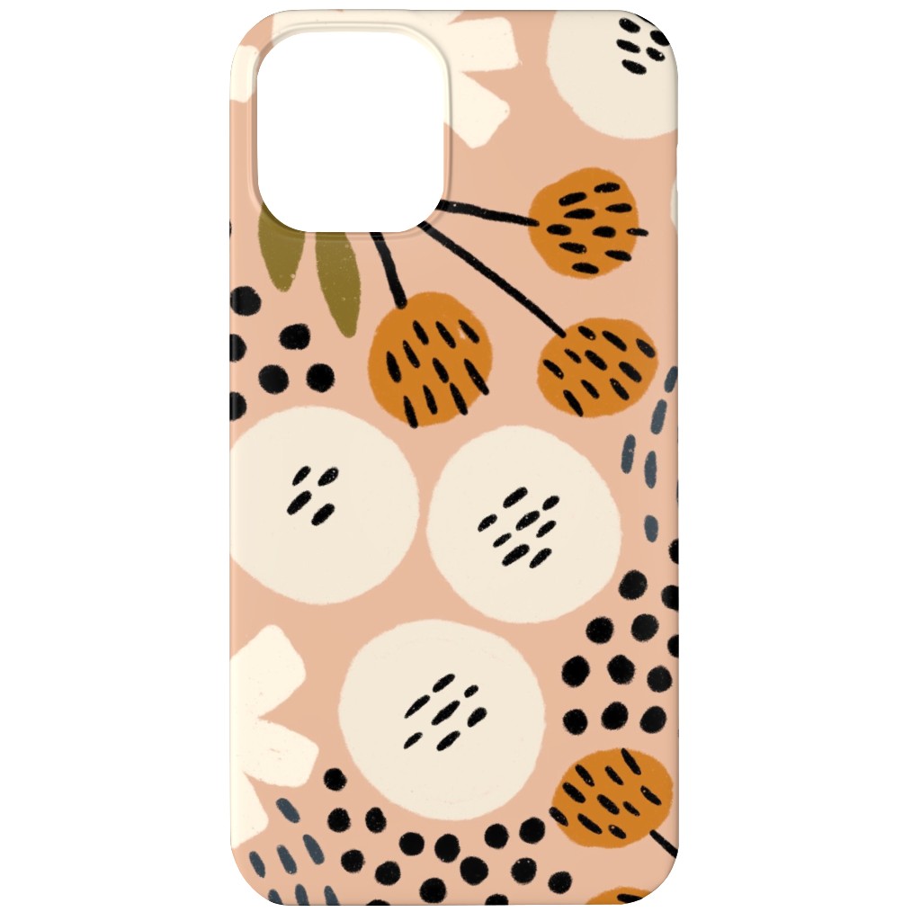 Phyllis - Pink Phone Case, Slim Case, Matte, iPhone 11, Pink, Bright Pink