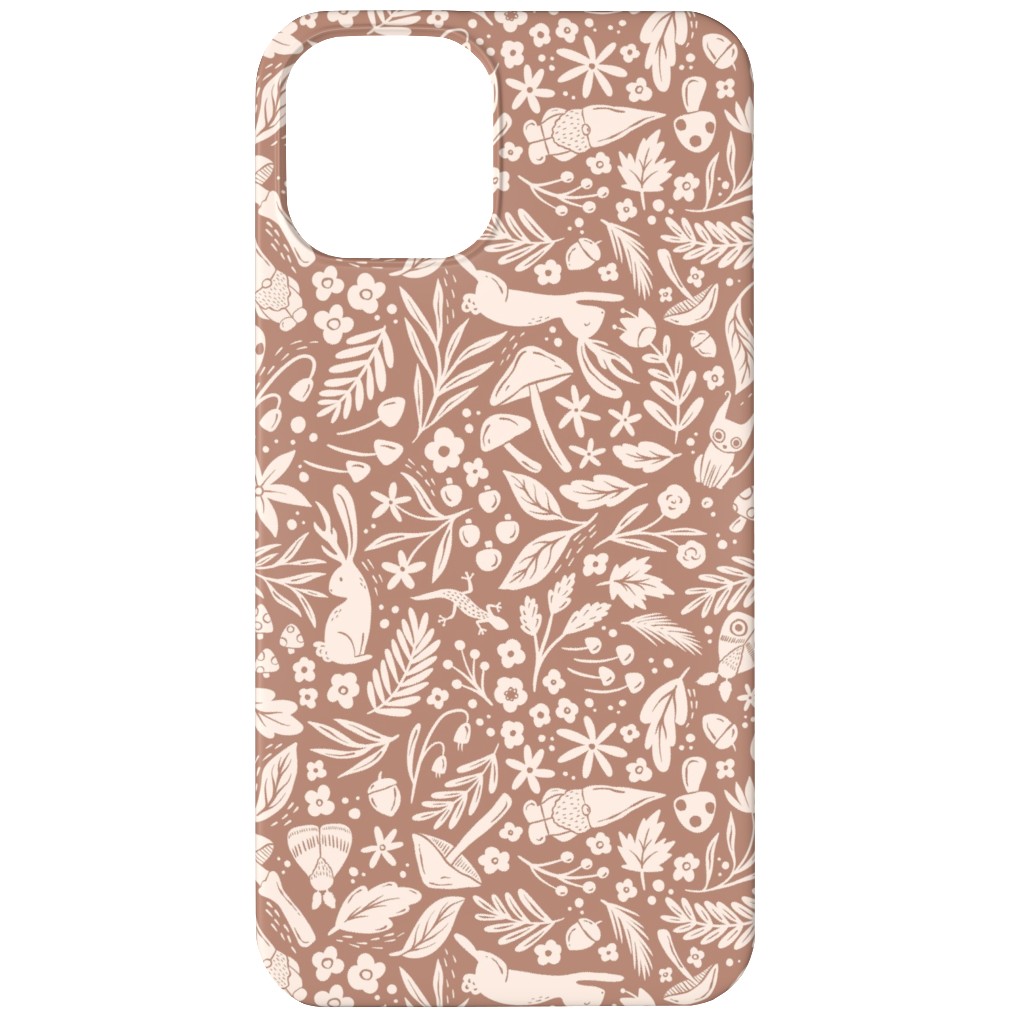 Enchanted Forest - Sienna Phone Case, Slim Case, Matte, iPhone 11, Brown, Brown