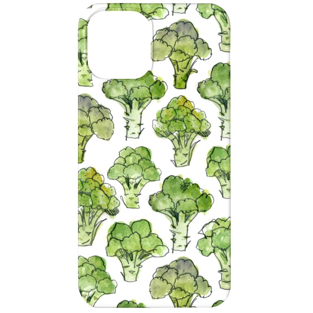 Broccoli - Green Phone Case, Slim Case, Matte, iPhone 11, Green, Classic Green