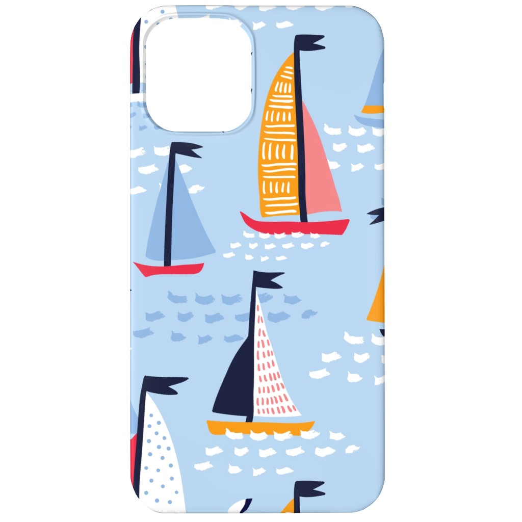Regatta Phone Case, Slim Case, Matte, iPhone 11, Blue, True Blue