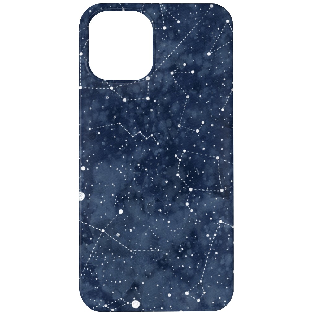 Star Constellations - Blue Phone Case, Slim Case, Matte, iPhone 11, Blue