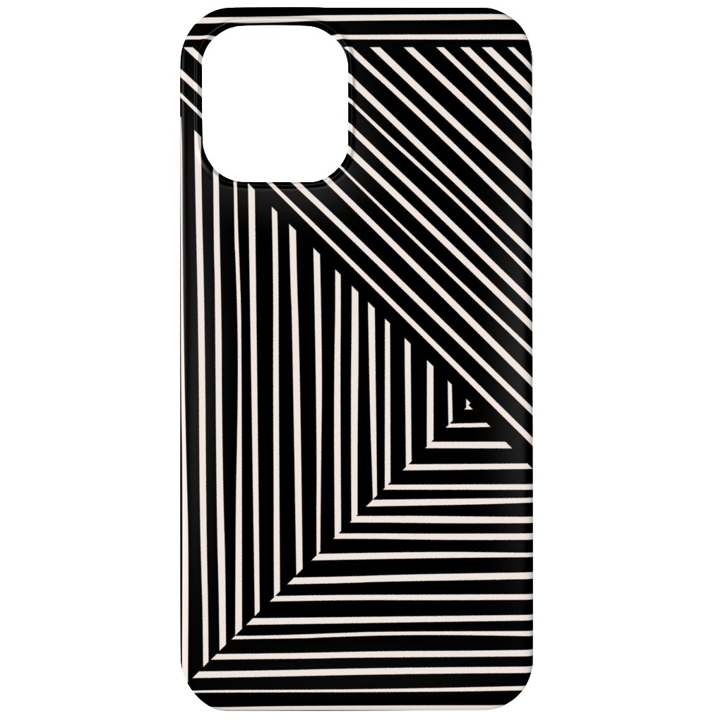 Angles and Lines Phone Case, Slim Case, Matte, iPhone 11, Gray
