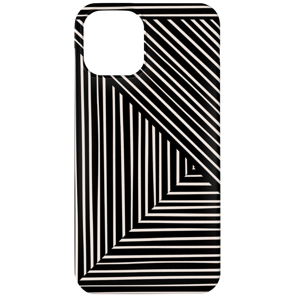 Angles and Lines Phone Case, Slim Case, Matte, iPhone 11, Gray, Gray