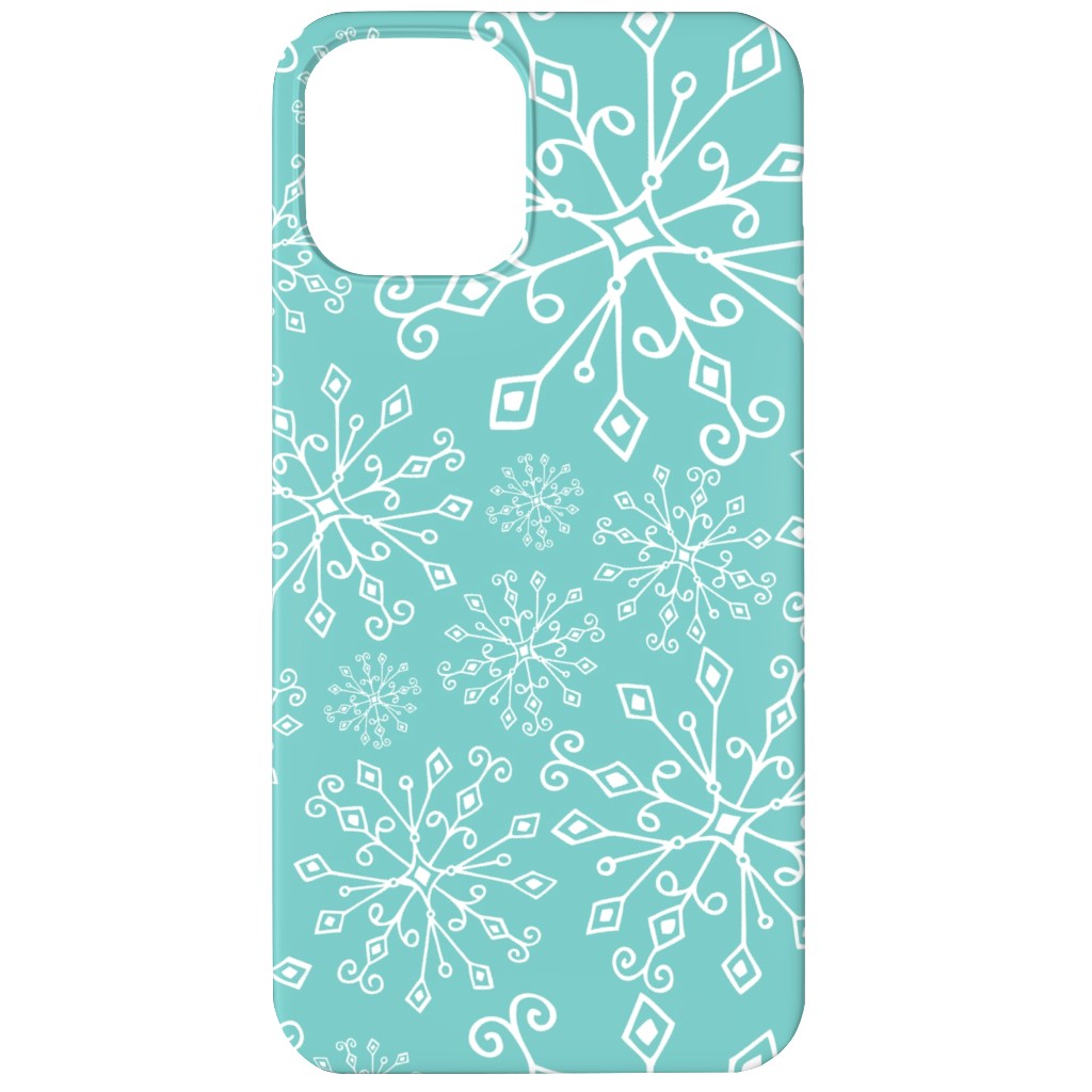 Blue And White Phone Case