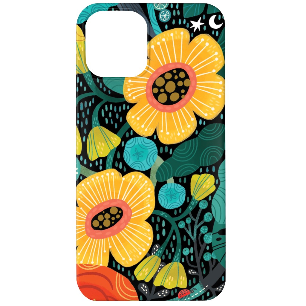 Bohemian Bop - Multi Phone Case, Silicone Liner Case, Matte, iPhone 12 Mini, Multicolor