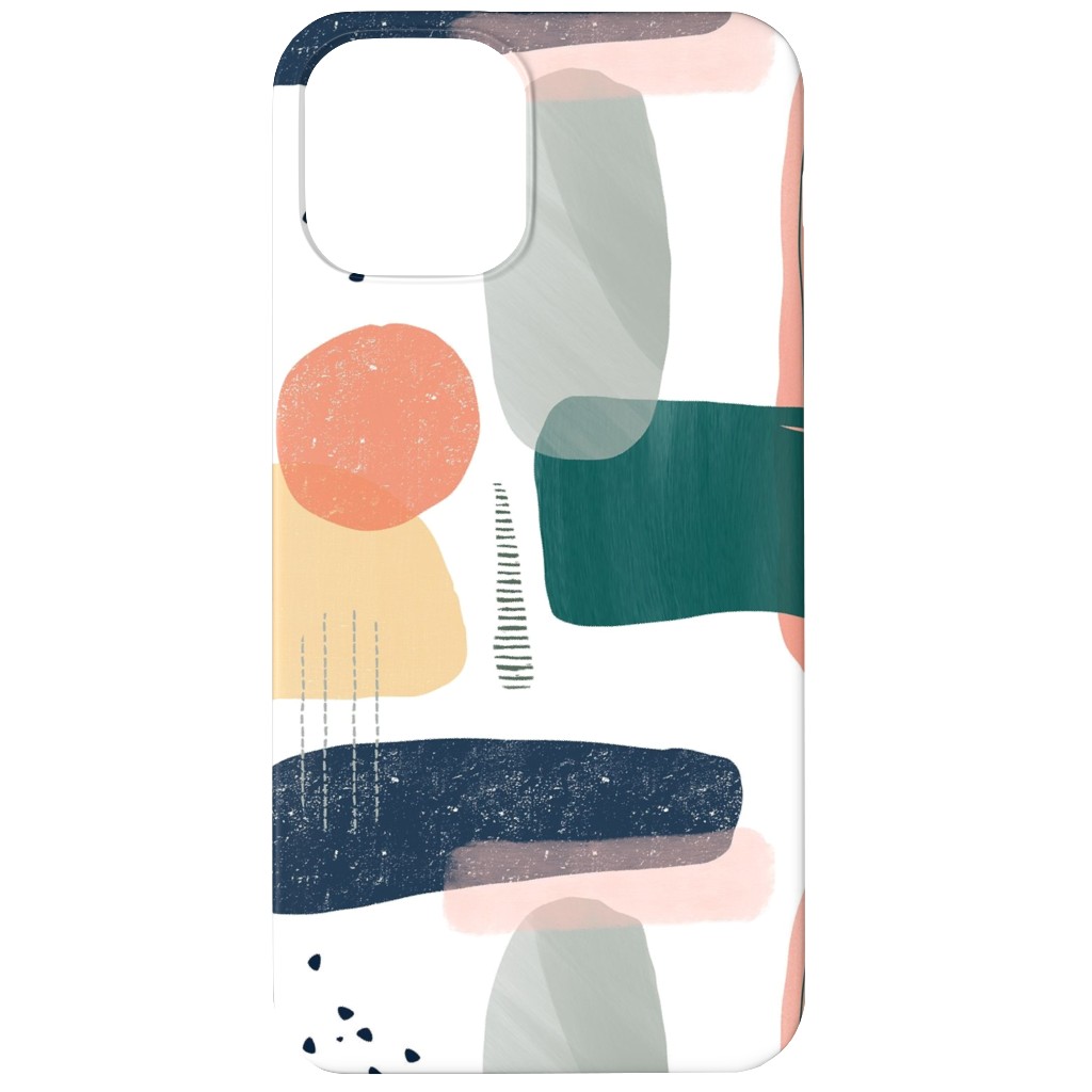 Abstract Minima - Multi Phone Case, Slim Case, Matte, iPhone 12 Mini, Multicolor