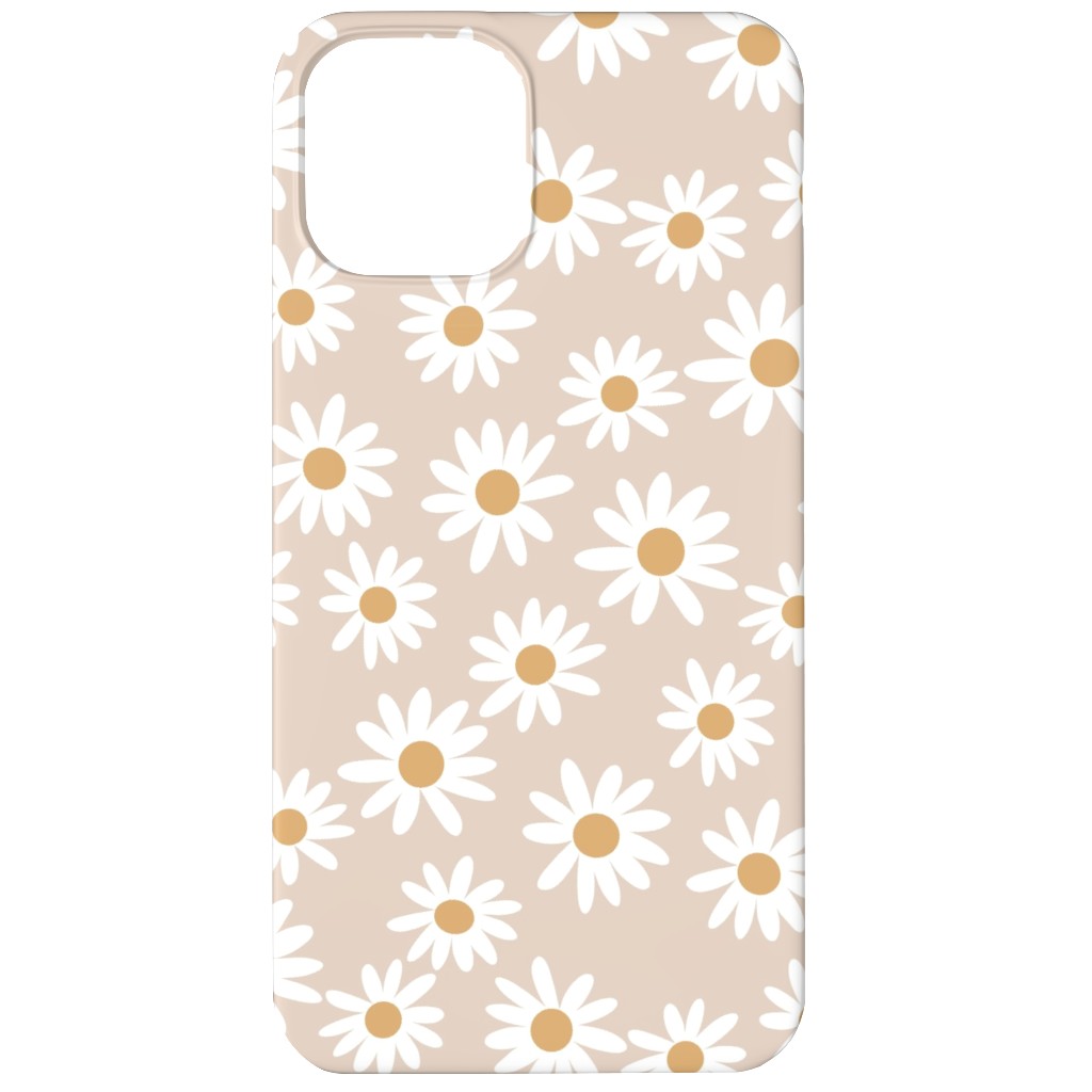 Daisies Phone Case, Slim Case, Matte, iPhone 12 Mini, Pink