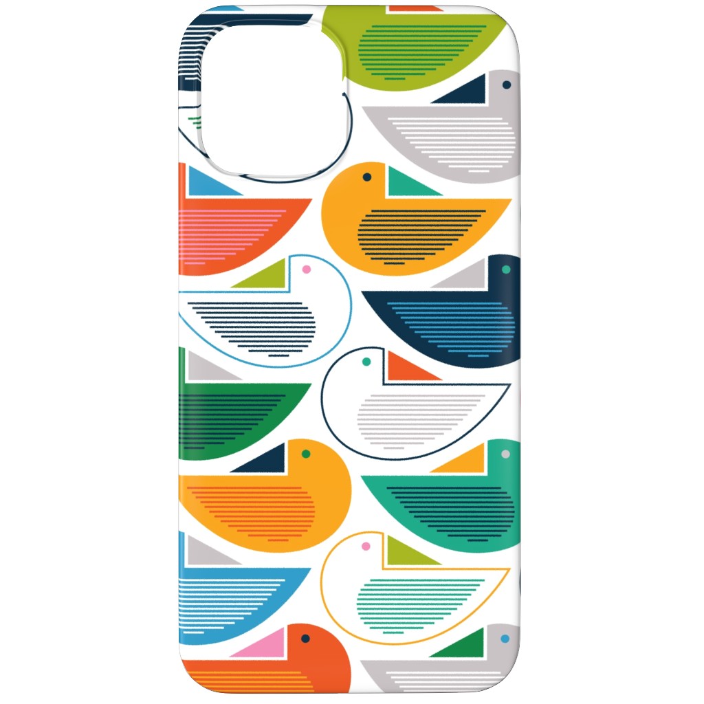 Roosting Place - Birds - Multi Phone Case, Slim Case, Matte, iPhone 12 Pro Max, Multicolor
