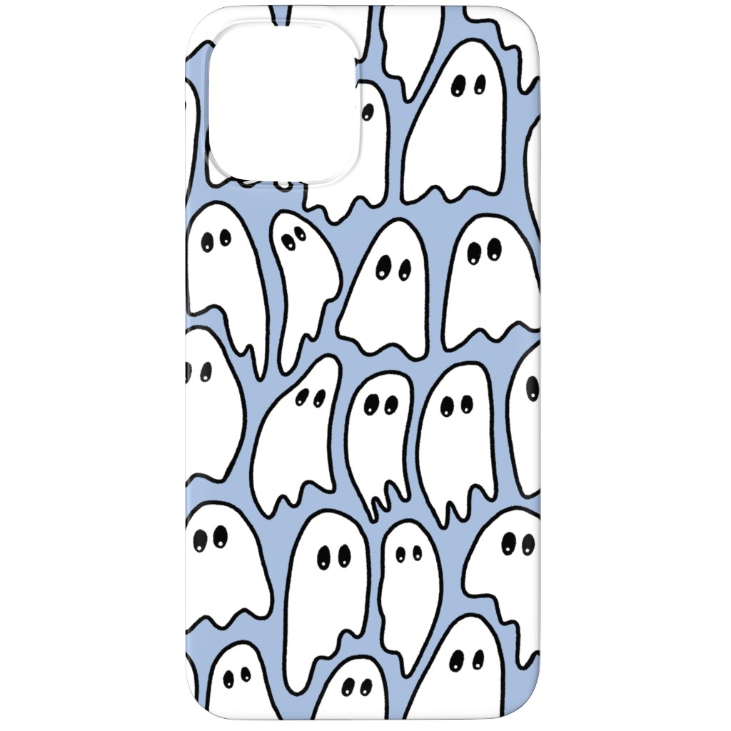Ghosted Ghosts Phone Case, Slim Case, Matte, iPhone 12 Pro Max, Blue
