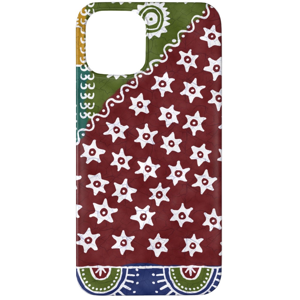 Batik Complete - Warm Phone Case, Slim Case, Matte, iPhone 12 Pro Max, Multicolor