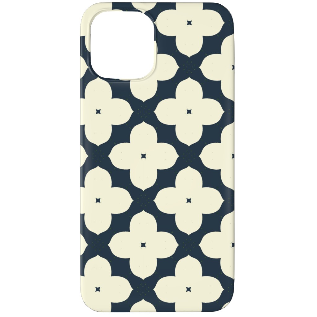 Bunchberry - Black Phone Case, Slim Case, Matte, iPhone 12 Pro Max, Blue, True Blue