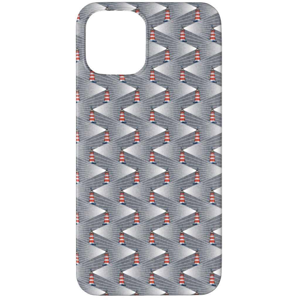Land Ahoy Phone Case, Slim Case, Matte, iPhone 12 Pro Max, Gray, Gray