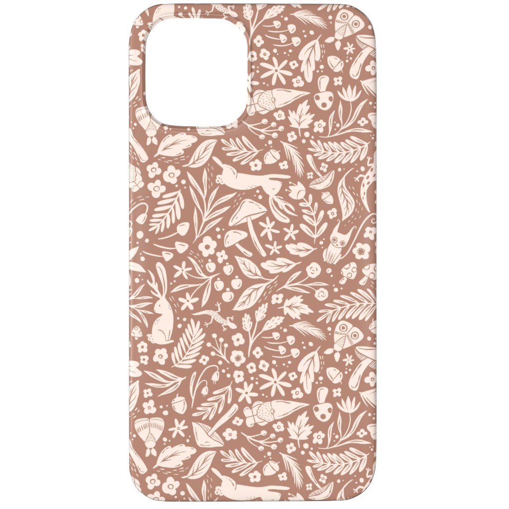 Enchanted Forest - Sienna Phone Case, Silicone Liner Case, Matte, iPhone 12 Pro, Brown