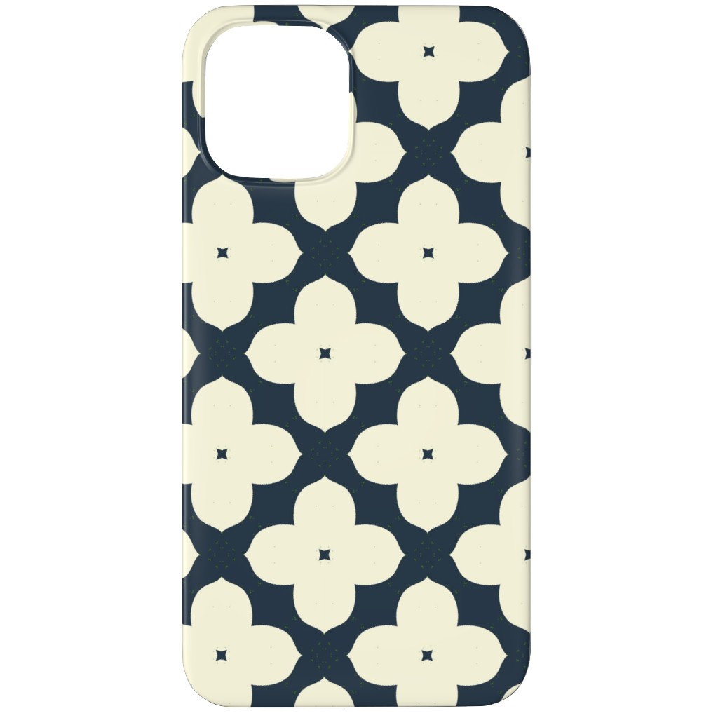 Bunchberry - Black Phone Case, Silicone Liner Case, Matte, iPhone 12 Pro, Blue