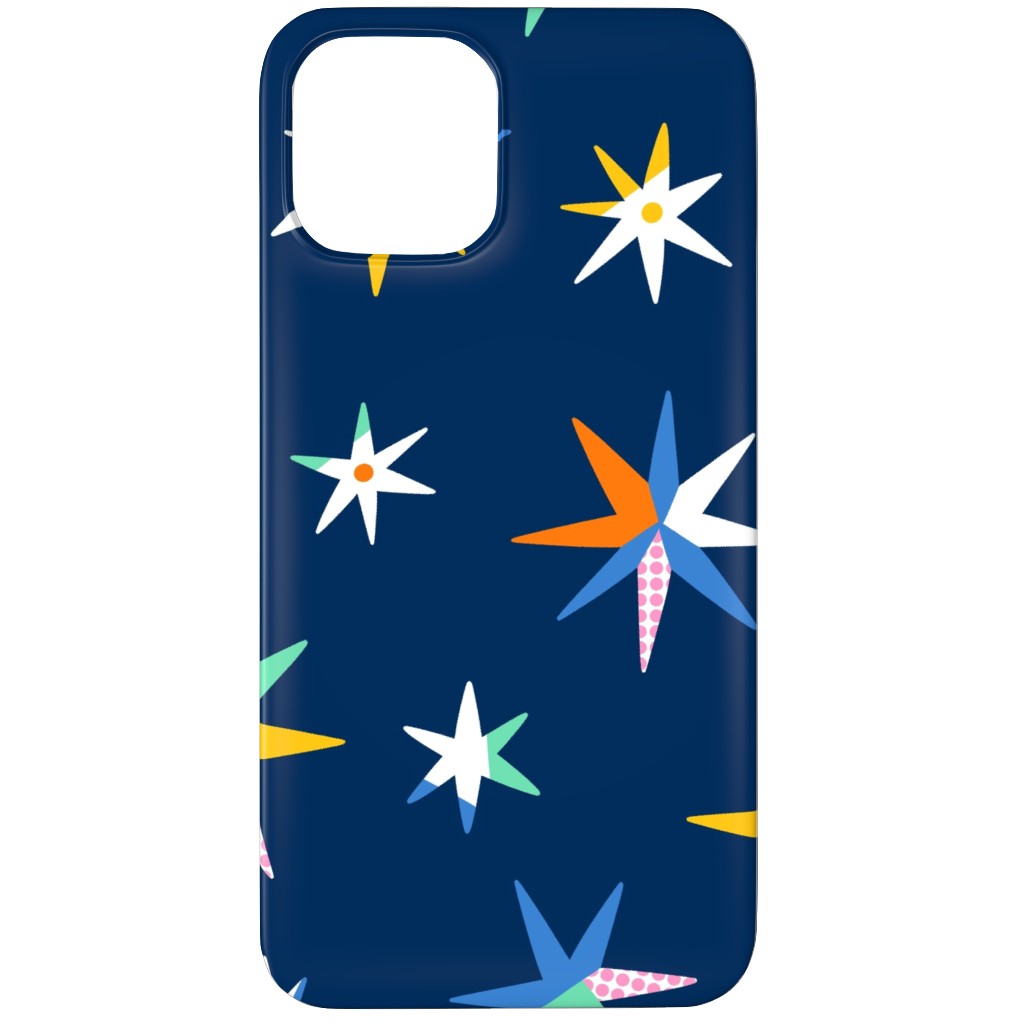 Modern Starry Sky - Blue Phone Case, Silicone Liner Case, Matte, iPhone 12 Pro, Blue