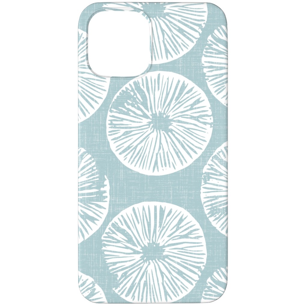 As One - White on Soft Blue Phone Case, Slim Case, Matte, iPhone 12 Pro, Blue