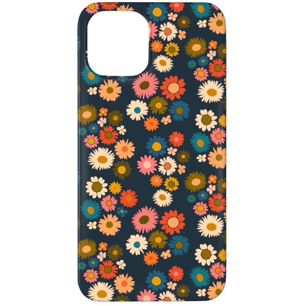 Painted Daisies - Multi Phone Case, Slim Case, Matte, iPhone 12 Pro, Multicolor