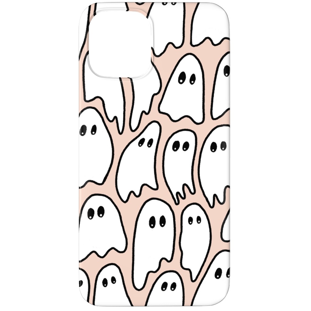 Ghosted Ghosts Phone Case, Slim Case, Matte, iPhone 12 Pro, Pink, Ballet Slipper