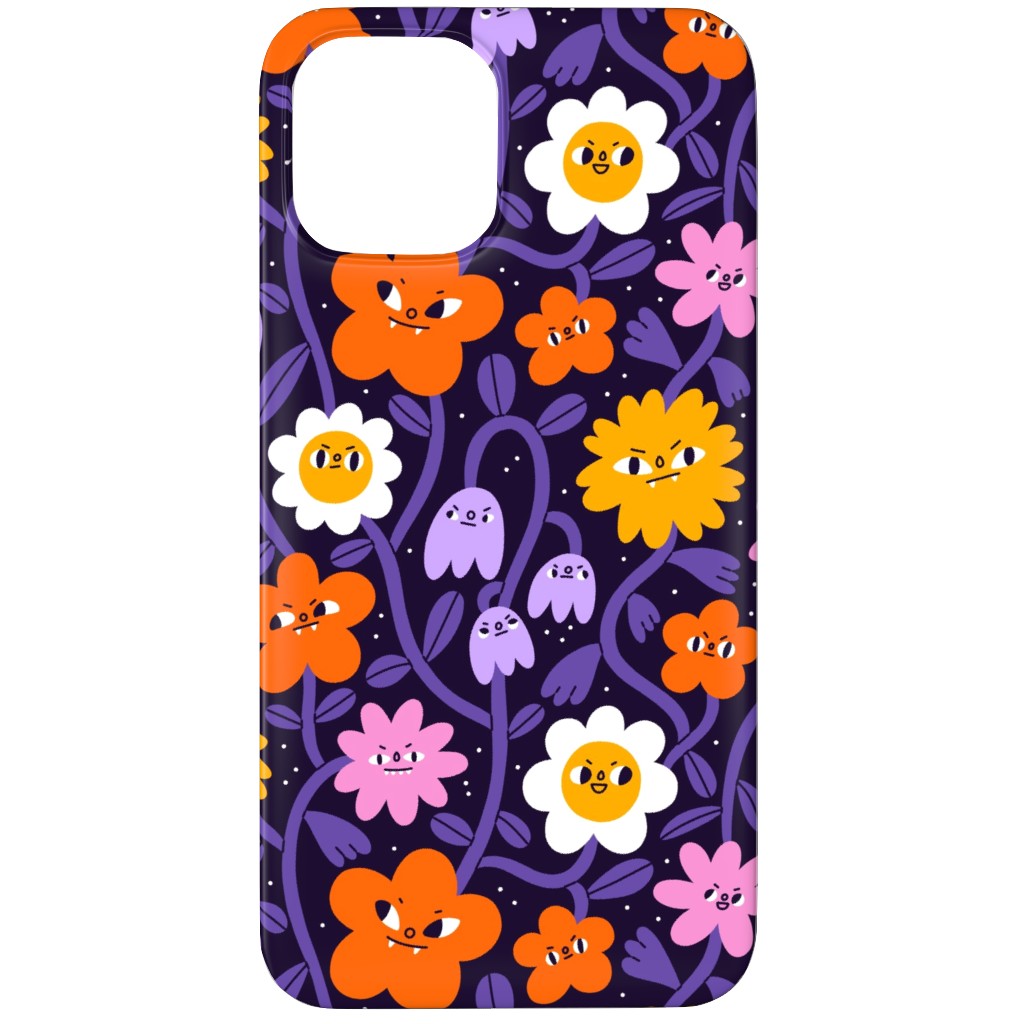 Extremely Wicked, Evil and Vile Halloween Garden - Purple Phone Case, Slim Case, Matte, iPhone 12 Pro, Purple
