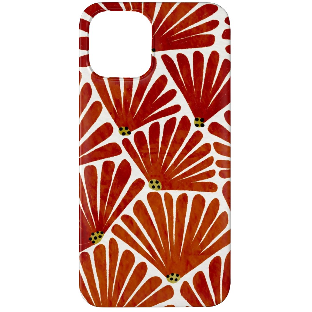 Solie Phone Case, Slim Case, Matte, iPhone 12 Pro, Red, Cinnamon