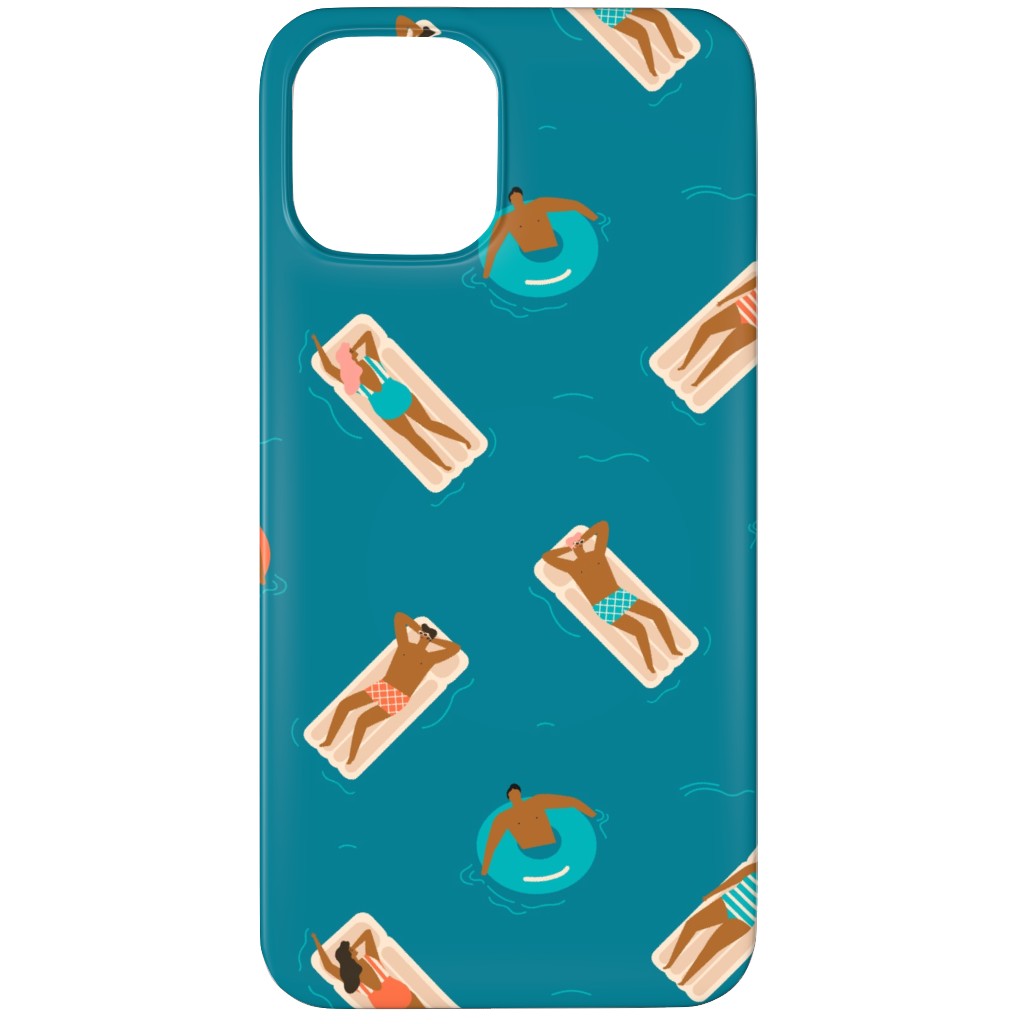 Summertime Phone Case, Slim Case, Matte, iPhone 12 Pro, Blue, True Blue