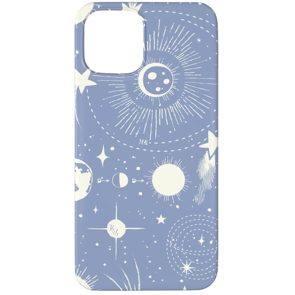 Solar System Phone Case, Slim Case, Matte, iPhone 12 Pro, Blue