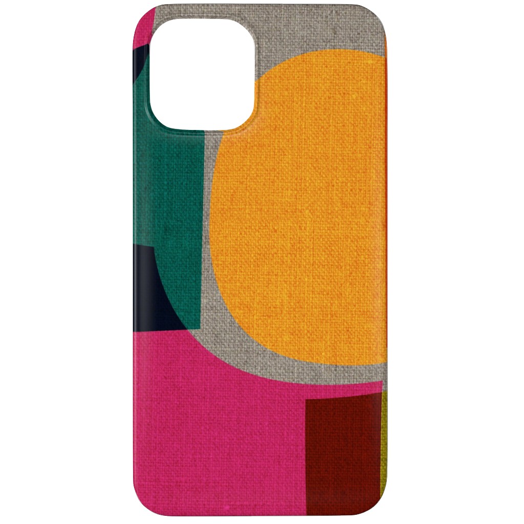 Mid Century Kaleidoscope Phone Case, Slim Case, Matte, iPhone 12 Pro, Multicolor
