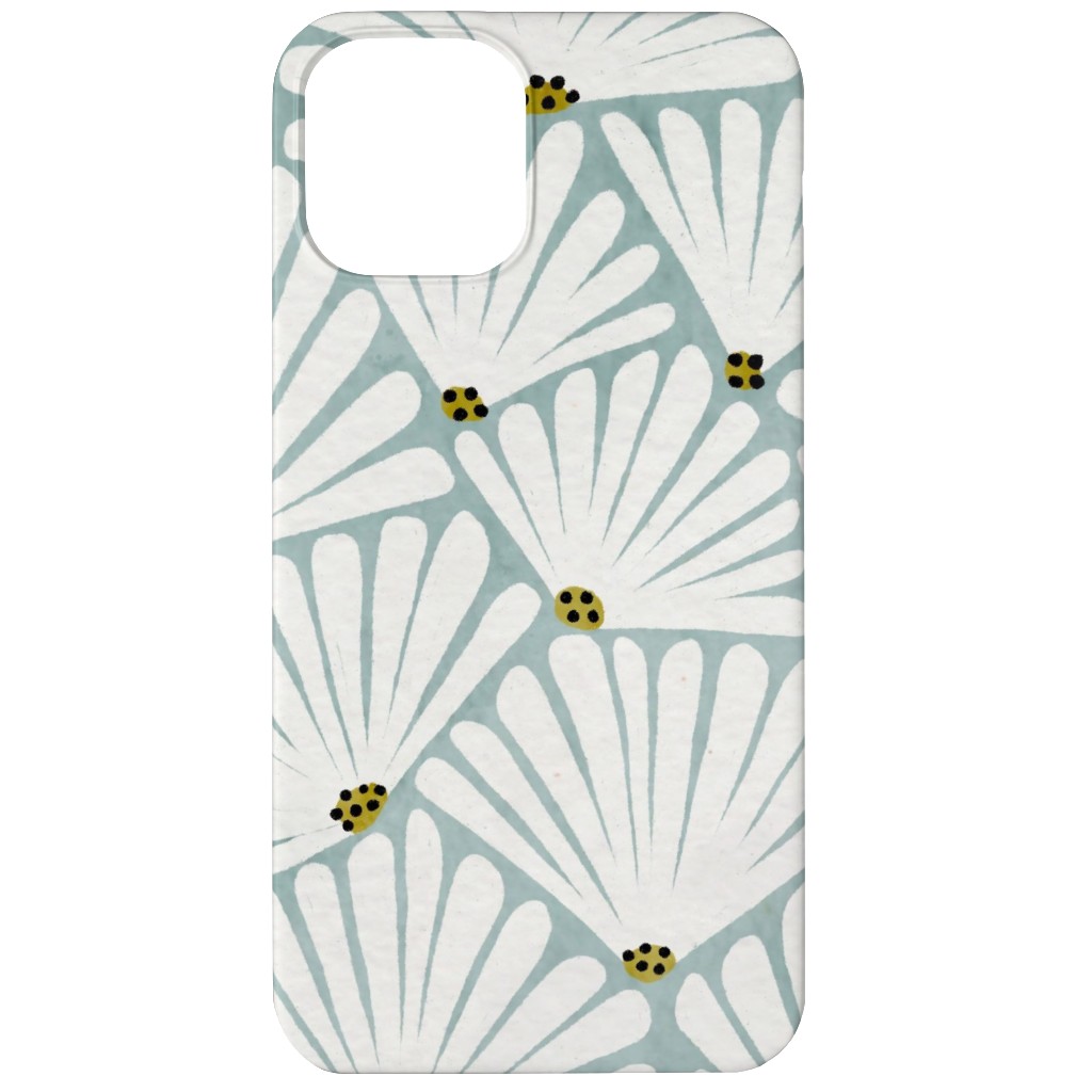 Solie Phone Case, Silicone Liner Case, Matte, iPhone 12, Blue, Smoke