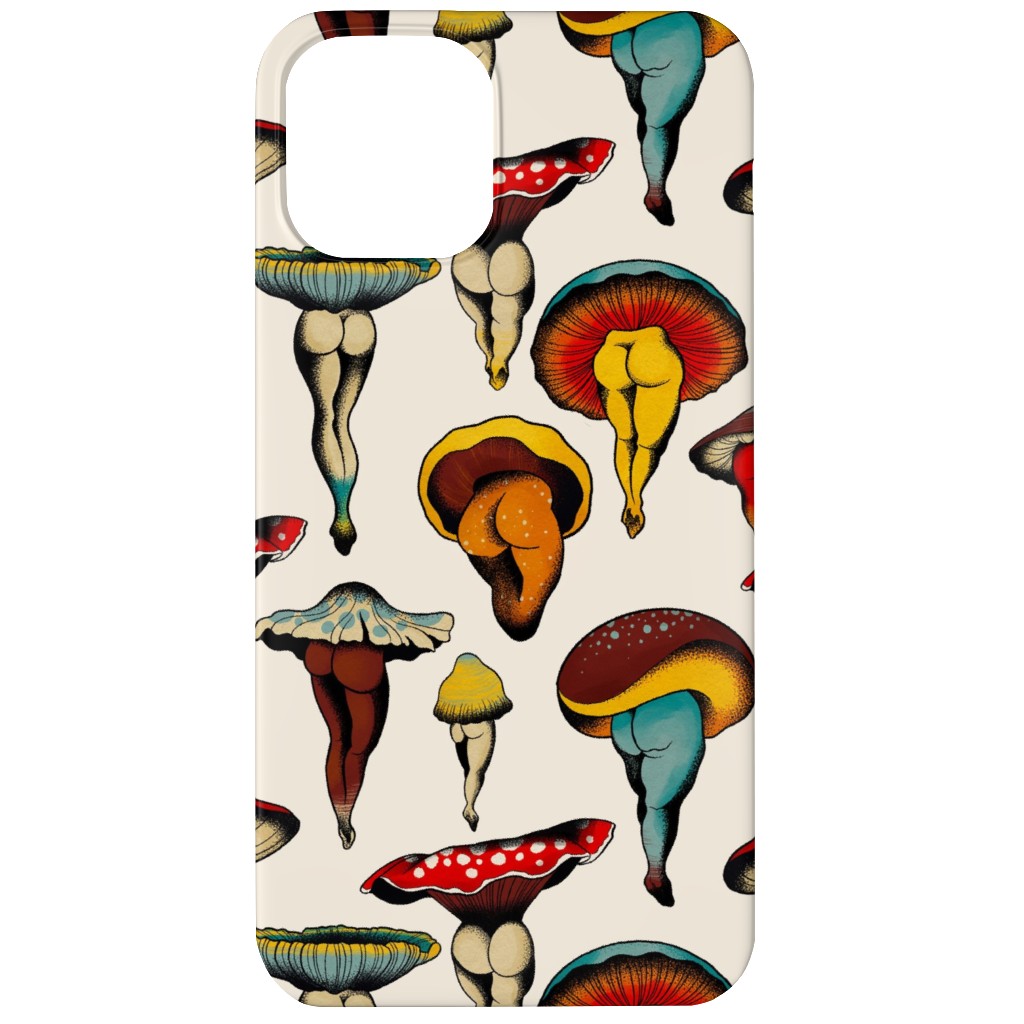 Sexy Mushrooms Phone Case, Slim Case, Matte, iPhone 12, Multicolor
